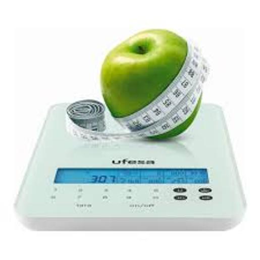 BC1600-UFESA Electronic Kitchen Scale7 indicates nutritional values