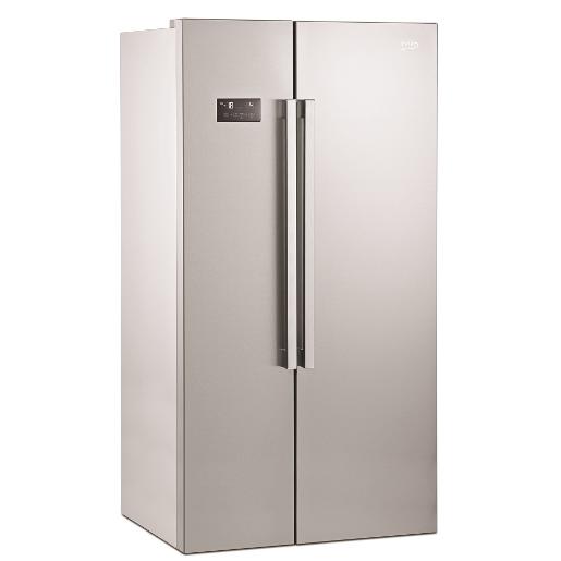 BEKO side by side Refrigerator Stainless Steel A+