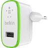 Belkin BOOST UP  Home Charger (12 Watt/2.4 Amp) EU Plug - White